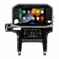 Autoradio Android avec écran tactile 13,3'' + 10'', CarPlay et panneau de climatisation, navigation pour Ford F150 Raptor 2009-2014