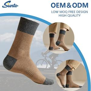 Calzini Sportivi Personalizzati OEM con Basso MOQ, Traspiranti e Assorbenti per Fitness e Attività all'Aperto - Product Image 2