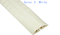Goulotte de câblage flexible en PVC pour installation au sol