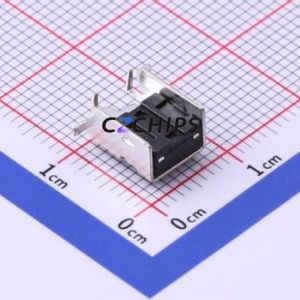 TS-1034-A1B3-D2 Tactile Switch SMD Switch Single Pole Single Throw Round Button 2.5N Horizontal Mount - Product Image 2