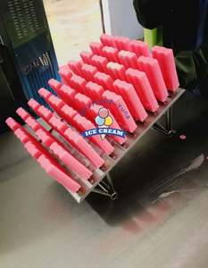 Máquina automática comercial para hacer helados y paletas de hielo con 4 moldes / Máquina expendedora de paletas de hielo - Product Image 6