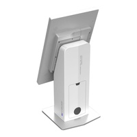 Kiosque à écran tactile PCAP True-Flat 21.5 "K21 avec protection IP55-Rated et imprimante thermique modulaire