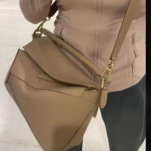 Câu đố Cao Cấp Túi hình học thiết kế da nối gối Vai Crossbody Túi cho phụ nữ mới của <span class=keywords><strong>Mini</strong></span> gấp túi - Product Image 1