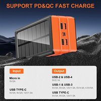 Chargeur solaire portable Oraimo PD 22,5 W 50 000 mAh 20 000 mAh avec lampe, batterie externe 30 000 mAh 50 000 mAh étanche IP66