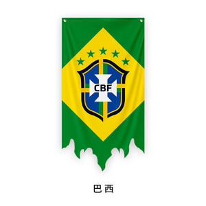 Drapeaux d'équipes de football transfrontalières 2026, produits dérivés pour supporters, personnalisation de drapeaux décoratifs pour l'ambiance des bars - Product Image 3