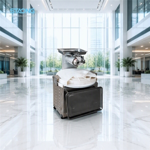 Machine à diviser et à arrondir la pâte à pizza entièrement automatique, machine à couper la pâte, machine à arrondir les boules de pâte à biscuits, arrondisseur pour boulangerie - Product Image 1
