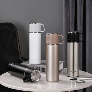 <strong>Thermo</strong> Vacuum Flask Thermoses Termos <strong>Thermo</strong> <strong>Bottle</strong> with Cup Lid - Product Image 6