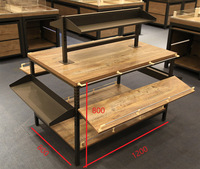 Table inclinée pour produits frais Global Fresh Equipment, construction robuste, remplissage rapide, logistique, validation des échantillons, système de brumisation, étagère