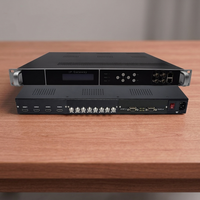 Q2 Tête de réseau TV numérique tout-en-un jusqu'à 24 ports, modulateur HD vers RF/décodeur CI avec 128 entrées IP/prise en charge ASI, LOGO/QR/OSD
