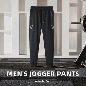 กางเกงวิ่งออกกำลังกายผ้าแคนวาสสำหรับผู้ชายแบบปรับแต่งได้สำหรับฤดูใบไม้ร่วงฤดูใบไม้ผลิ - Product Image 3