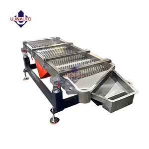 Machine à tamis vibrant linéaire Incl. Palier de moteur pour la transformation des aliments-pour les graines de tournesol et les noix, le minerai de farine de grain de maïs - Product Image 1