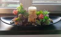 Ensemble de Faux Succulent séchés, 7 pièces, styles différents