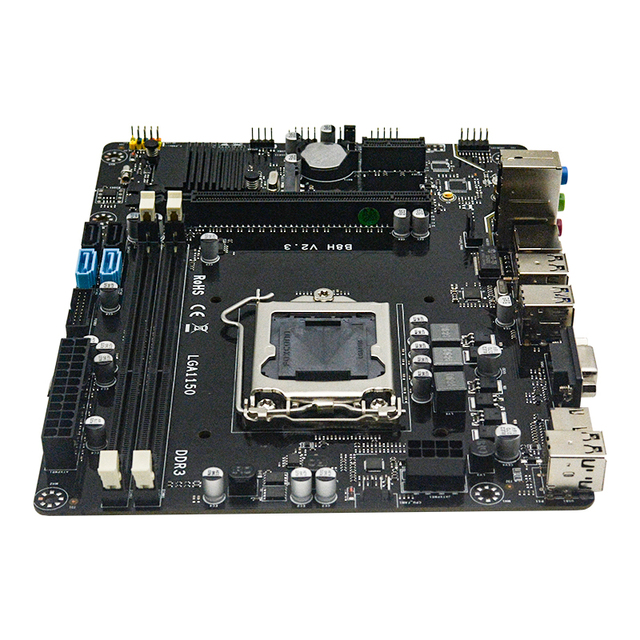 High Performance B85 Computer Motherboard Core I7 I5 I3 Pentium Celeron LGA1150 Motherboard Dual DDR3 Mini-ATX