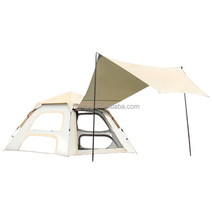 Tentes de <span class=keywords><strong>camping</strong></span> automatiques portables en Oxford 210D, ouverture rapide, avec auvent intégré - Product Image 1