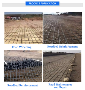 Géocell en HDPE flexible à surface lisse pour le soutien de la charge routière et le renforcement des fondations souples en <span class=keywords><strong>construction</strong></span> terrestre - Product Image 4