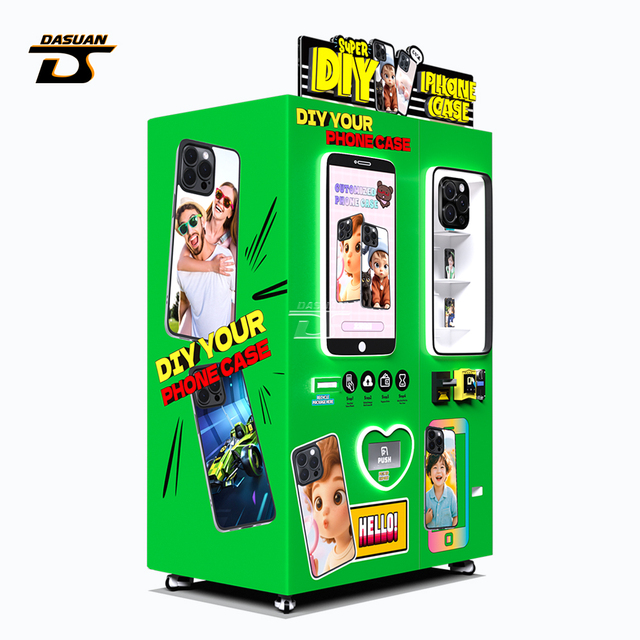 High-Tech UV Printer Custom Mobile Phone Case Vending Machine Commercial Automatic Self-Service Phone Case Printing Machine