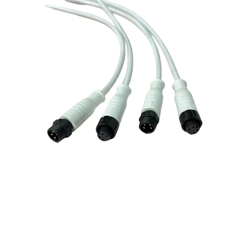 Connecteur 2-core mini câble étanche câble certifié DC mâle/femelle paire prise