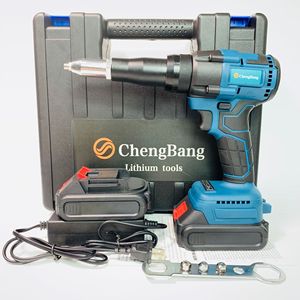 Pistolet à rivets sans fil rechargeable au lithium 20V, portable, sans balais, automatique, pour rivets de 2,4 à 5 mm - Product Image 6