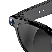 Lunettes Intelligentes IA avec Caméra 800W, Enregistrement Photo/Vidéo, Appels, Musique, 32 Go, Bluetooth 6.0, Traduction Wi-Fi