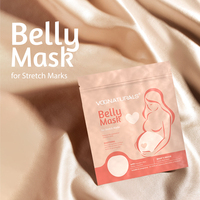 Le masque de ventre sans danger pour la grossesse hydrate et répare les vergetures Masque de ventre naturellement naturel pour les vergetures