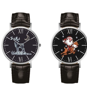 Relojes de Cuarzo de Lujo para Hombre y Mujer, Juego de Regalo de 2 Piezas, Regalo de Navidad para Parejas, Reloj de Pulsera de Cuero de Moda, Reloj para Mujer - Product Image 6