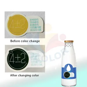 Low Temperature Self-adhesive Color Changing Sticker Ice Cream Beer Sticker Label