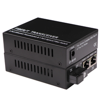 AOPRE CK-880GIS-20-2 1000M Ethernet Optic Fiber Media Converter 2 Port 20KM Perangkat Jaringan dengan Garansi 1 Tahun