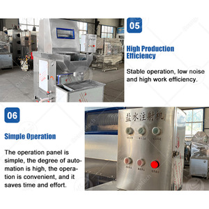 Máquina inyectora de adobo de carne al vacío de acero inoxidable ORME, máquina de inyección de salmuera salina para carne - Product Image 5