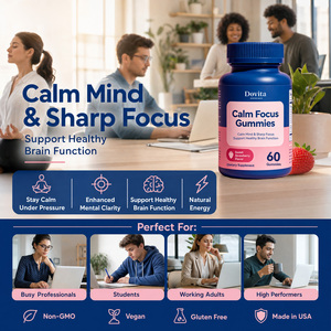 Bonbons gélifiés à la phosphatidylsérine de marque privée fabriqués aux États-Unis pour le soutien cognitif, marque personnalisée, usine de bonbons gélifiés américaine - Product Image 2