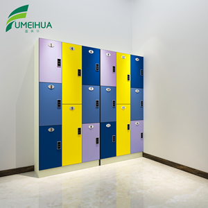 FUMEIHUA Factori Tủ Khóa Bằng Gỗ HPL Lamin Phòng Tập Thể Dục Giá Tốt Nhất Trường Bơi Hồ Bơi Không Thấm Nước Tủ Quần Áo 2 Cửa - Product Image 2