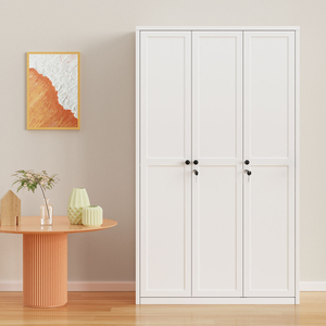 خزانة ملابس حديثة لغرفة النوم من الفولاذ بأربعة أبواب منزلقة وسعة تخزين كبيرة للاستخدام الفندقي - Product Image 2