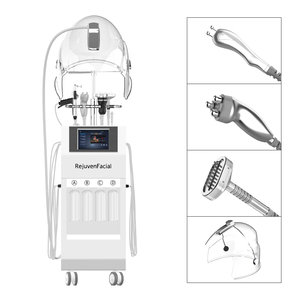 Appareil de soin du visage multifonctionnel à jet d'oxygène avec pulvérisation d'oxygène, dermabrasion pour un nettoyage en profondeur, anti-âge et élimination de l'acné, spa - Product Image 4
