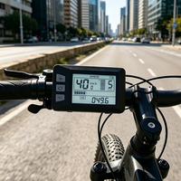 Aksesoris Sepeda Elektronik Tahan Air dengan Odometer, Pendamping Pesepeda, Bersertifikasi ISO CE RoHS, Produsen OEM ODM