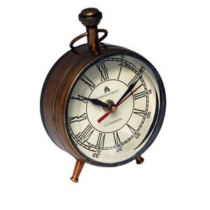Reloj Vintage náutico de latón para mesa, cronógrafo de hora Náutica de escritorio - Product Image 4