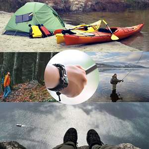 Pulsera de supervivencia <span class=keywords><strong>Paracord</strong></span> táctica ajustable multiusos 5 en 1 con hebilla de arranque de fuego - Product Image 6