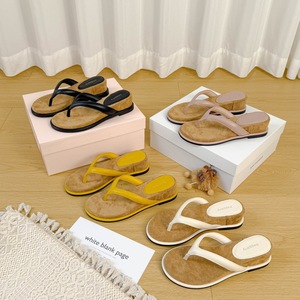 Sandalias de Playa Estilo Francés 2026 para Mujer, Diseño Color Block Retro con Plataforma, Chanclas de Verano - Product Image 1