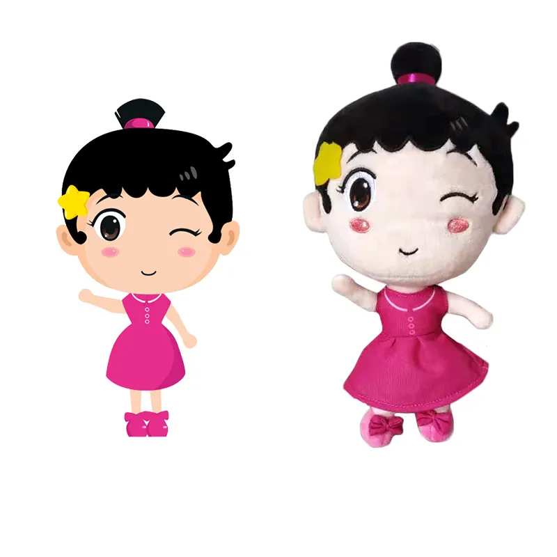 Bambole di peluche morbide popolari vendita calda squisita bambola Kpop 10cm peluche personalizzata