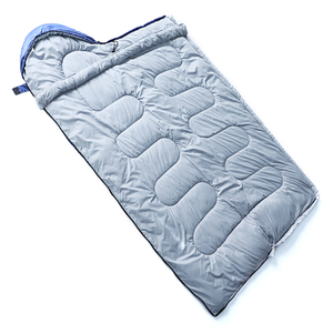 HOMFUL portatile inverno busta sacco a pelo di <span class=keywords><strong>campeggio</strong></span> esterna con cappuccio con coulisse - Product Image 2