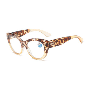 L528 Gafas de lectura de <span class=keywords><strong>presbicia</strong></span> a la moda de ojo de gato delgado para hombre Marco grande PC Anti-Blue Mujeres Gafas de lectura Diseños - Product Image 6