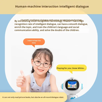 Robot éducatif intelligent CBYD pour enfants, écran LCD, intelligence artificielle, apprentissage interactif vocal, stockage intelligent de 8 Go, robot éducatif pour enfants