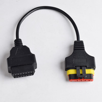 Cable de Diagnóstico OBD de 16 Pines a 6 Pines para Motocicleta Benelli, Cable Conector de 6 Pines