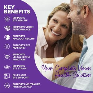 Integratori Vitaminici Aurevia per Energia, Capsule per la Salute degli Occhi degli Adulti, 90 Capsule (2 Confezioni) - Product Image 2