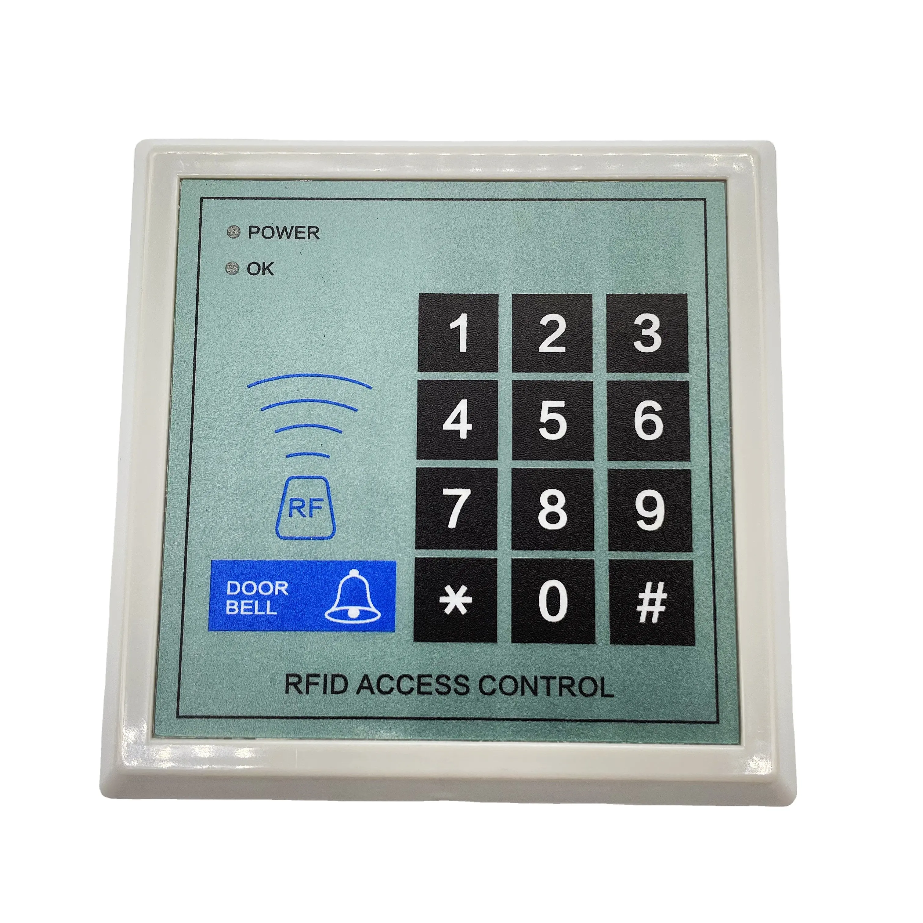 QBYteco RFID Sistema de Controle de Acesso Dispositivo Máquina de Segurança de Proximidade Fechadura da Porta de Entrada Suporte de Qualidade 1000 cartões
