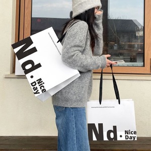 Km Tùy Chỉnh Giày Mang Nhãn Hiệu Cửa Hàng In Túi Giấy Với Logo Của Riêng Bạn Các Tông Mua Sắm Túi Giấy Túi Quà Tặng Cho Doanh Nghiệp Nhỏ - Product Image 3