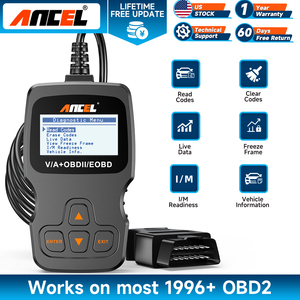 Escáner de Códigos OBD2 ANCEL AD310 para Todos los Autos Fabricados a Partir de 1996 con Actualizaciones Gratuitas de por Vida y Datos en Tiempo Real - Product Image 3