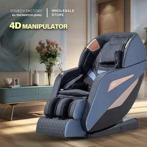 Fauteuil inclinable 4D Shiatsu avec fonction zéro gravité et chauffage intégral du corps - Product Image 1