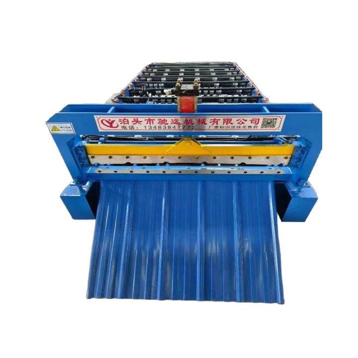 Fully Automatic Color Steel Plate Tile Press Machine 900 & 1200 Roof ...