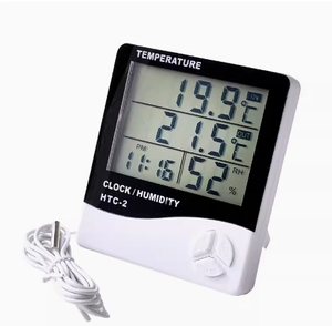 Nhà Máy Giá FAHTC-2 htc2 HTC-2 kỹ thuật số Đồng hồ nhiệt kế ẩm kế LCD hiển thị điện tử Nhiệt độ độ ẩm <span class=keywords><strong>Meter</strong></span> - Product Image 2