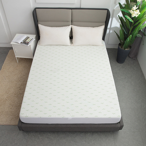 Thoáng khí mềm mại làm mát sợi tre không thấm nước được trang bị nệm bảo vệ trắng sâu Túi nệm Bìa - Product Image 2