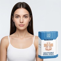 Bandes nasales non tissées à marque privée pour le ronflement avec emballage individuel